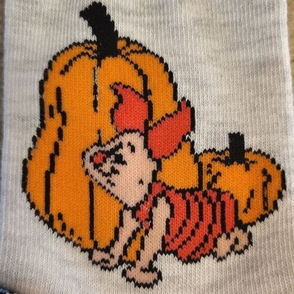 Disney Winnie The Pooh Halloween 3 Pack Crew Socks NWT - Picture 7 of 15